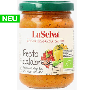 Paprika Pesto mit Ricotta